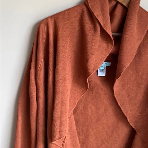 She & Sky Open Front Cardigan M - Picture 2 of 5